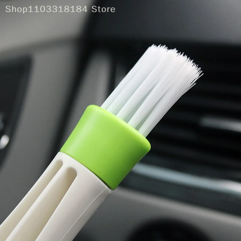 2 In 1 Car Air-Conditioner Outlet Cleaning Tool Multi-purpose Dust Brush Car Accessories Interior Multi-purpose Brush