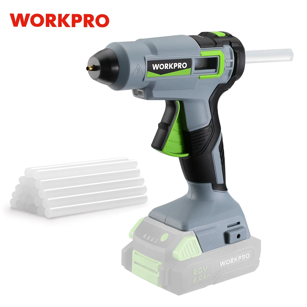Набор клеевого пистолета WORKPRO с палочками