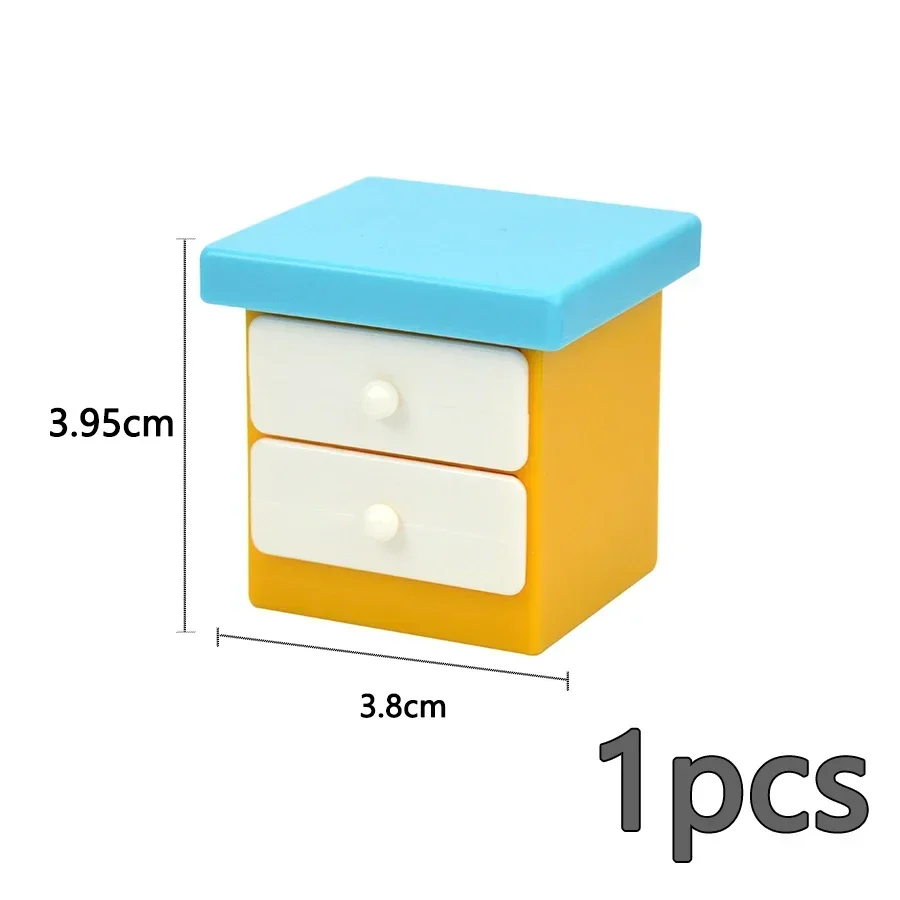 Large Particle Building Block Accessories: Furniture & Home Essentials Toy Set
