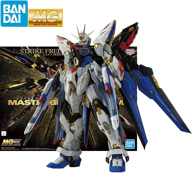 

В наличии BANDAI MG 1/100 EXtreme ZGMF-X20A Страйк Фридом GUNDAM, сборные модели Ver. Коллекционные Аниме фигурки героев