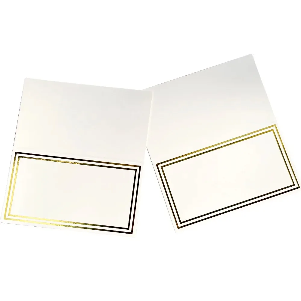 Wedding Seating Number Card Name Place Cards 20/50/100pcs Banquet Table Decor Christmas Birthday Party Greeting Card
