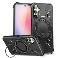 Stand Holder Ring Phone Case for Samsung Galaxy A55 A15 A35 5G A14 A54 5G A34 A05S S24 Ultra S23 FE Drop Protection Cover Coque 1