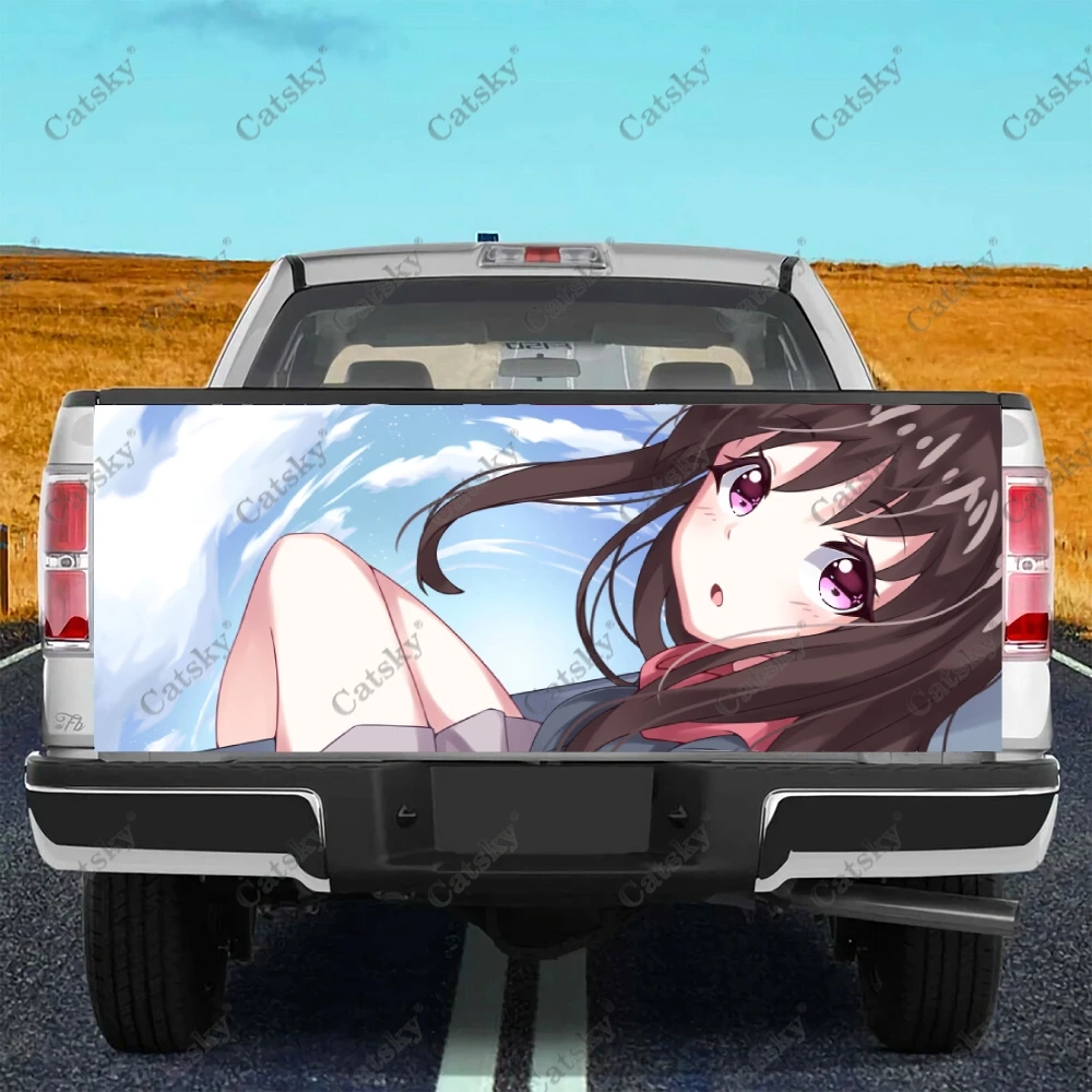 

Noragami аниме девушка печать автомобиль хвост багажник защитная виниловая оболочка наклейка автомобиль боковой Декор Наклейка для внедорожника внедорожник пикап