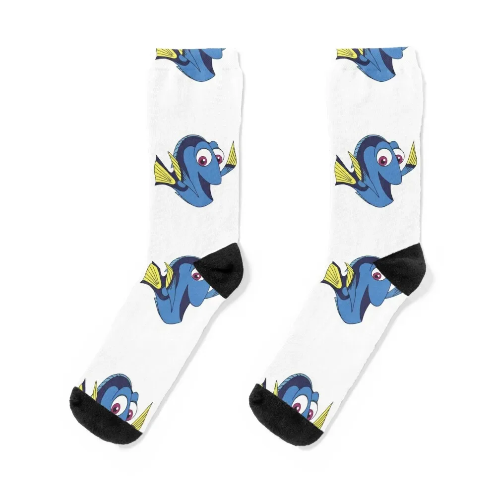 

Cutie Dory Fish Socks christmas gift essential cartoon Run Socks For Women Men's