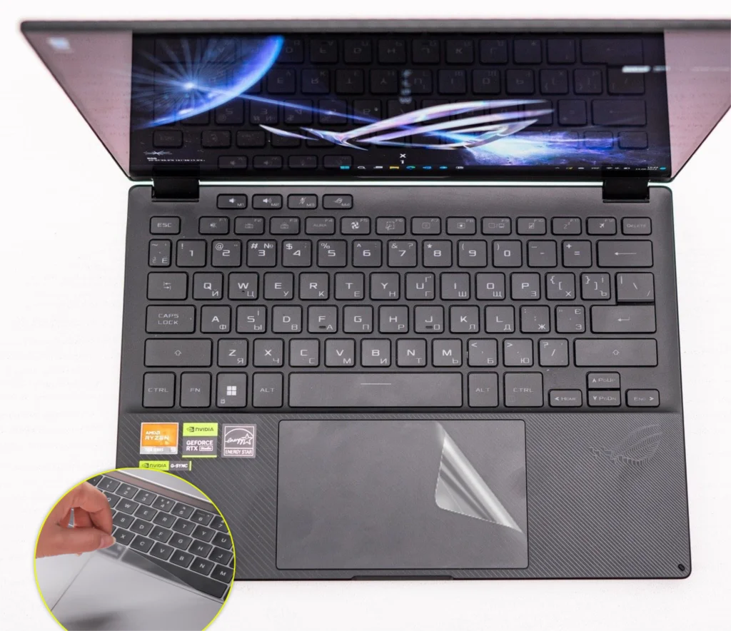 Matte Touchpad Protective film Sticker Protector for ASUS ROG Flow X13 GV302 GV302XI GV302XU GV301 QH PV301 TOUCH PAD