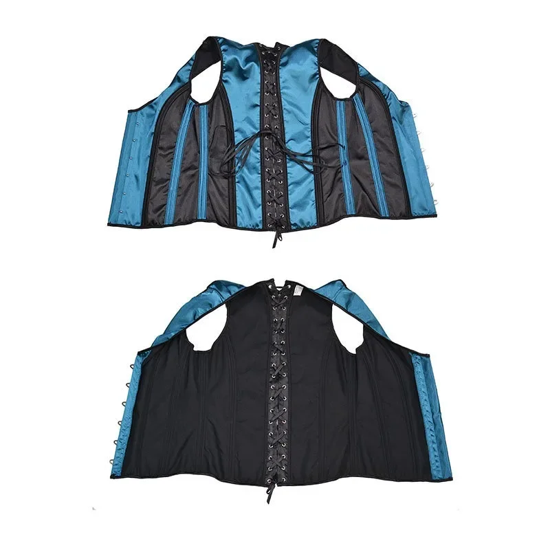Mens Corset Top Shapewear Waist Trainer Body Shaper Underwears Blusas Fitness Jacket Corsets Men Clothes Fajas
