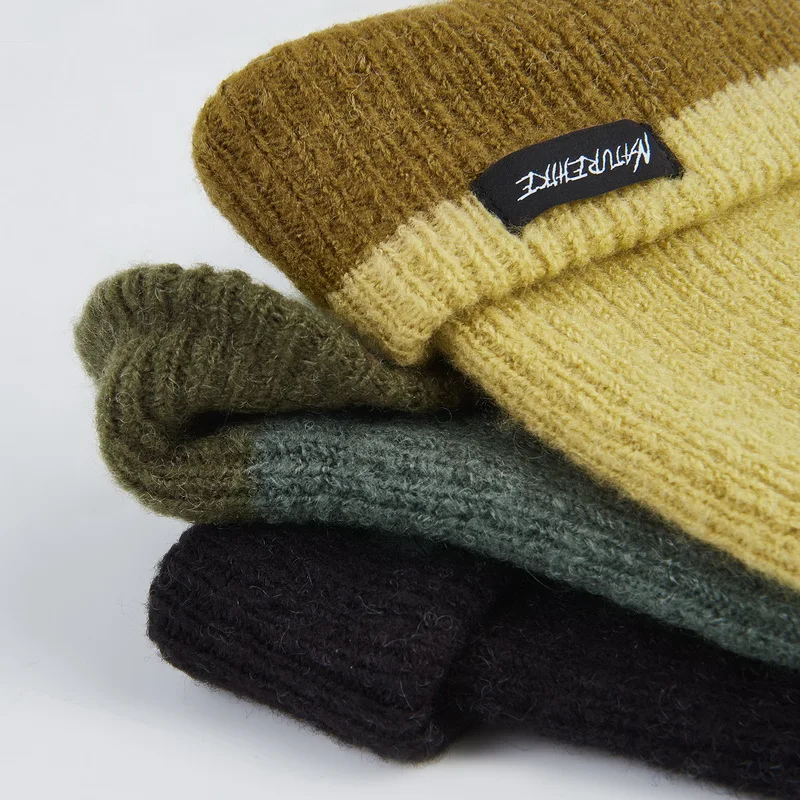 Naturehike Winter Hat Men Woman Double Layered Wool Hat Knit