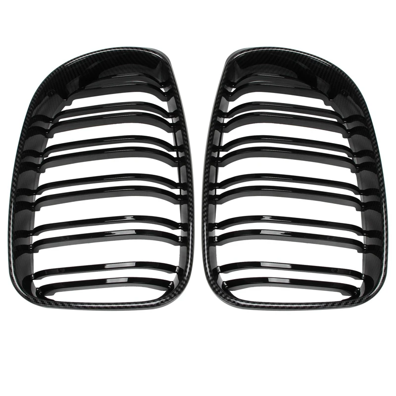 

Передняя решетка радиатора для BMW E81 E87 E82 E88 128I 130I 135I Select 2007-2011, углеродное волокно
