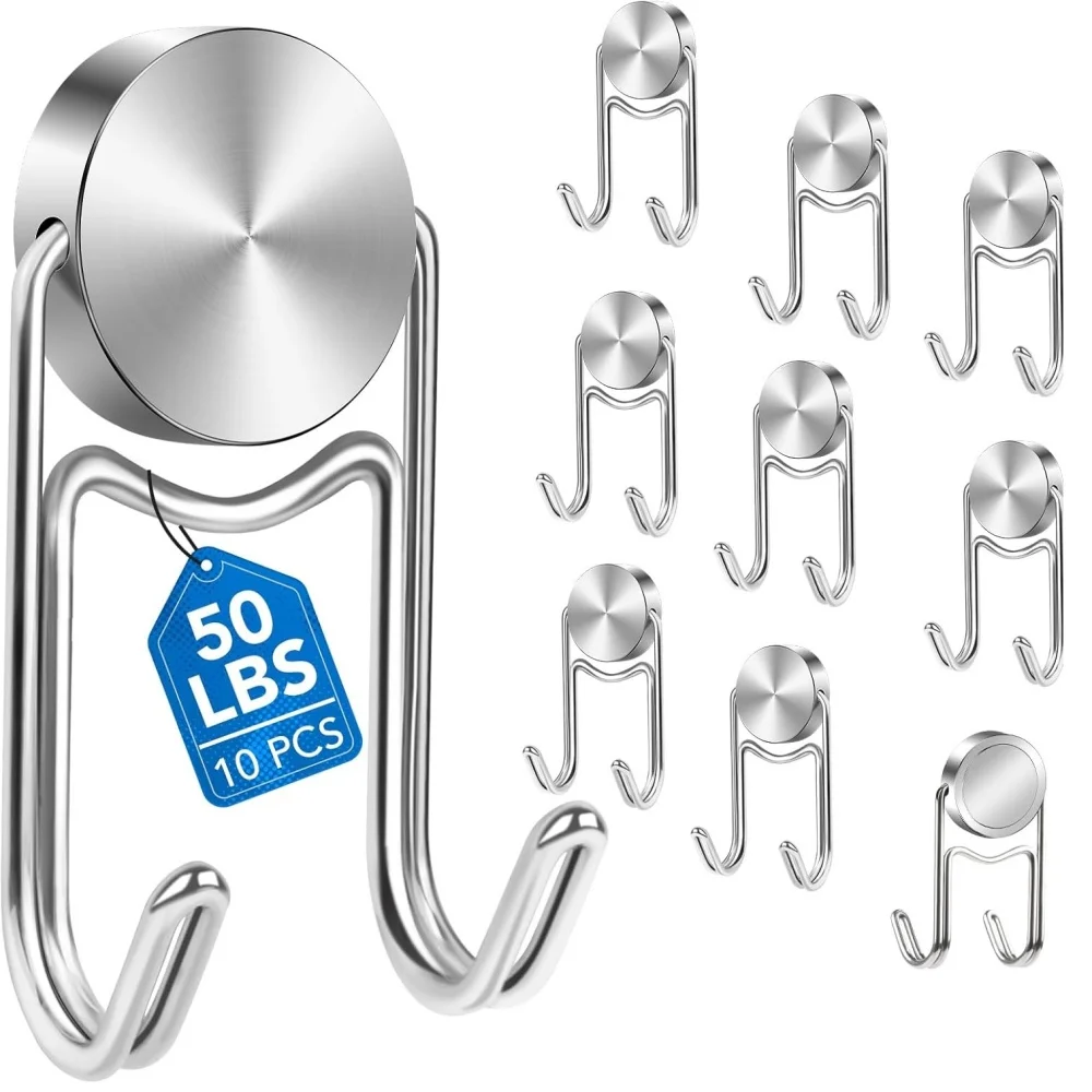 ตะขอแม่เหล็กสำหรับห้องโดยสารเรือสำราญ  ตะขอแม่เหล็กสำหรับงานหนัก แม่เหล็กแรงสูง  ตะขอแขวนตู้เย็น  ที่แขวนของในตู้เย็น 1