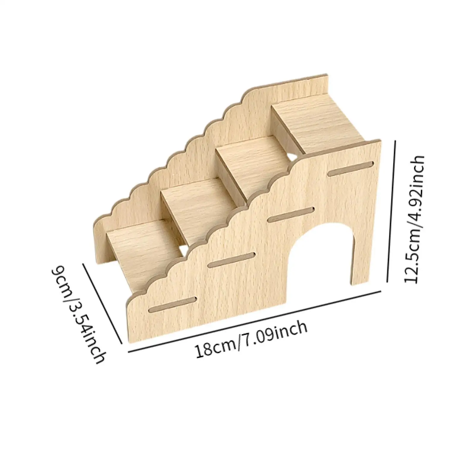 Hamster Stairs Cage Decor Hamster Habitat Accessory Gerbil Rat Chipmunk