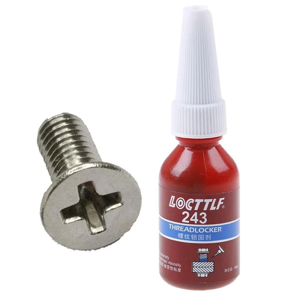 1 PC 10ml Screw Glue Thread Locking Agent Anaerobic Adhesive 243 Glue