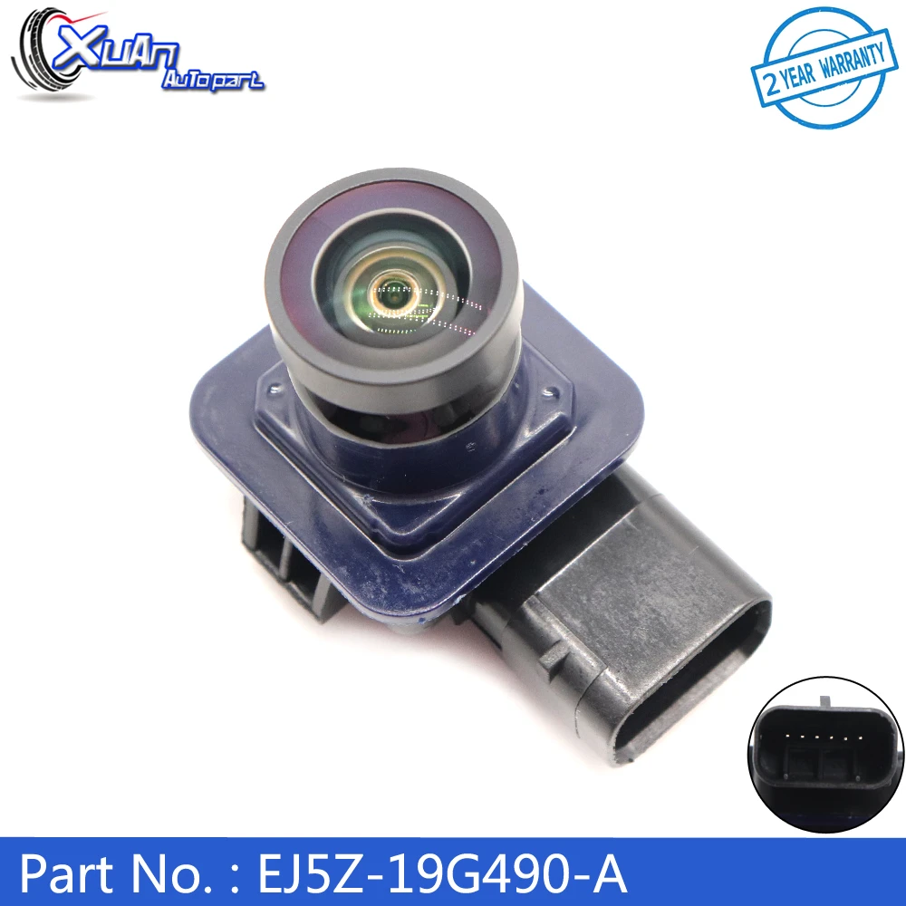 

XUAN Car Reverse Assist Backup Rear View Camera Aid Parking Camera EJ5Z-19G490-A for Ford Escape 2014 2015 2016 GJ5T-19G490-AB