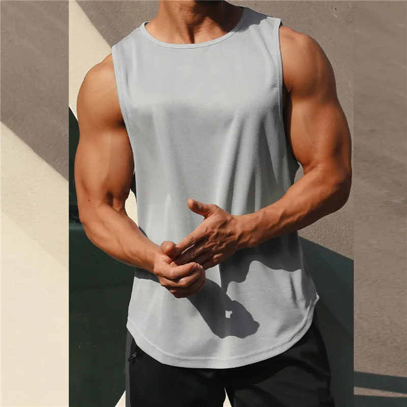 Men-s-Summer-Quick-Drying-Gym-Shirt-Street-Sleeveless-T-Shirts-For-Men ...