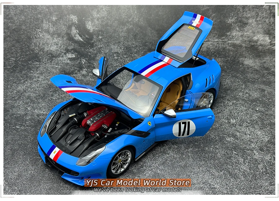 BBR 1:18 F12 TDF Car Model Sports Car Metal Birthday Present