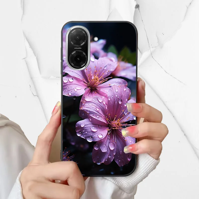 Cute Cartoon Soft TPU Silicone Bumper Back Cover Case, Shockproof Protective Shell