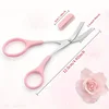 Eyebrow Trimming Scissors With Built-In Comb - Stainless Steel, Precise Grooming Tool, Perfect Eyebrow Tool 3