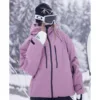 Winter Ski Jacket for Women Men 3L Snowboard Clothing Waterproof Windproof Warm Breathable Outdoor Snow Wear Ski Coat Hooded 4