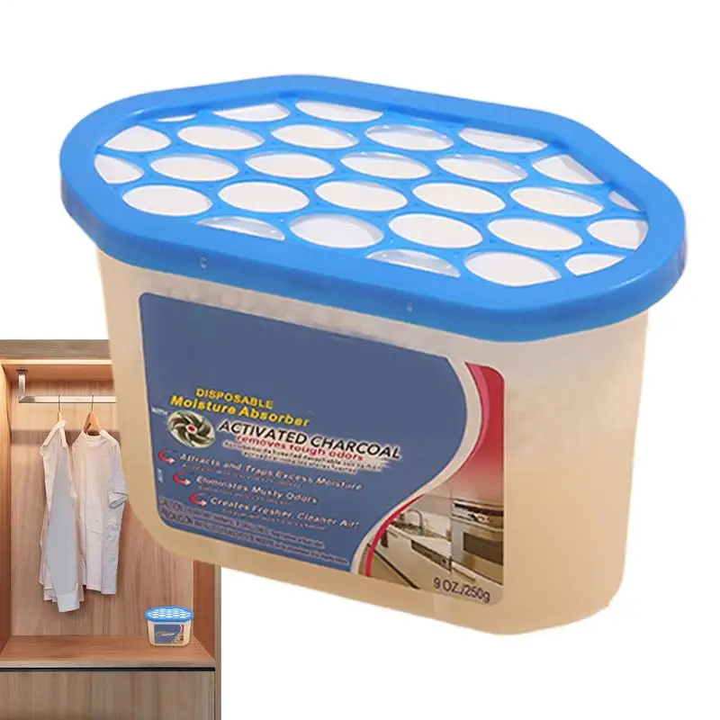Humidity Absorber Portable Household Odor Eliminator Multifunctional Air Dehumidifier Cleaner Reusable Moisture Trap For Home