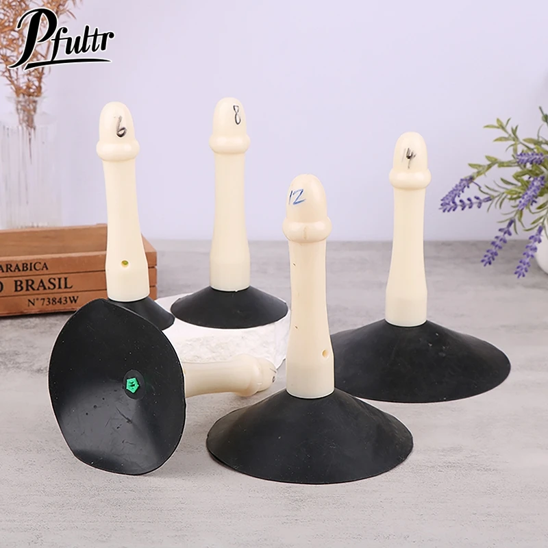 Pottery Tool Rubber Sucker To Absorb The Blank Dipping Glaze Coloring Tool DIY Ceramic Plate Bowl Pottery Art Dipping Glaze