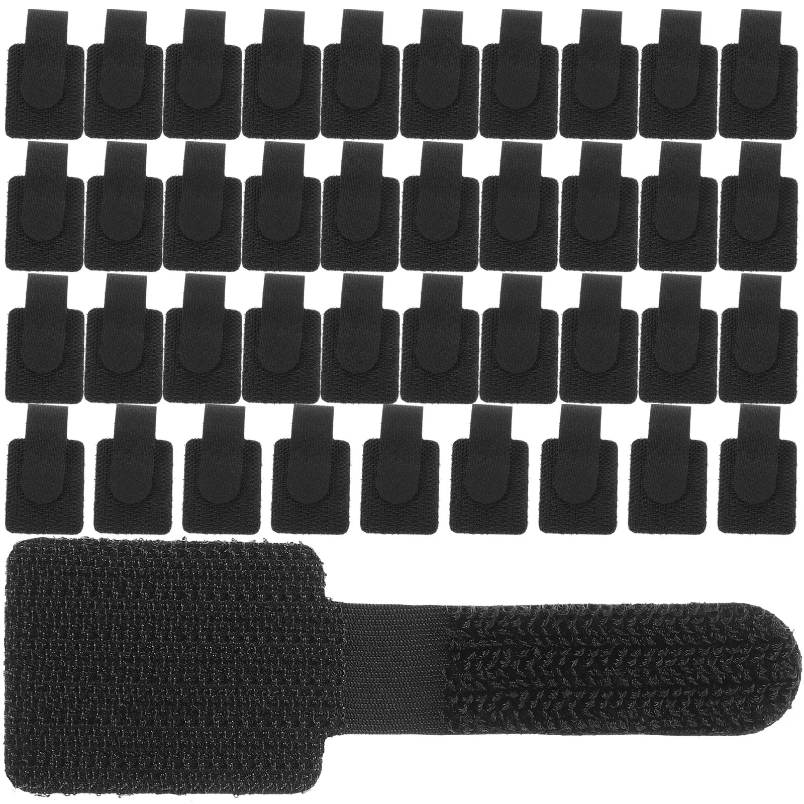 

Data Cable Organizer Ties Straps Cord Fastener Hook and Loop Strip Management Wire