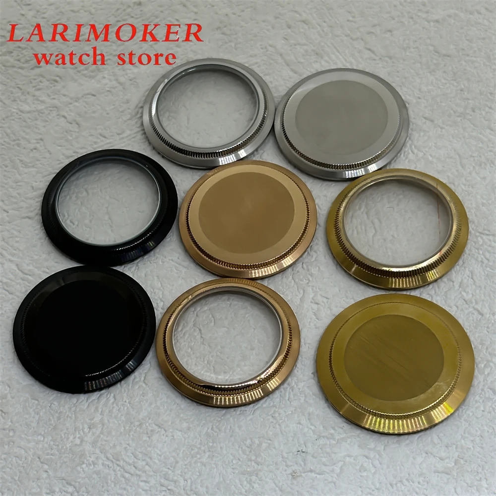 BLIGER Durable Stainless Steel Watch Back with Glass/Solid Option