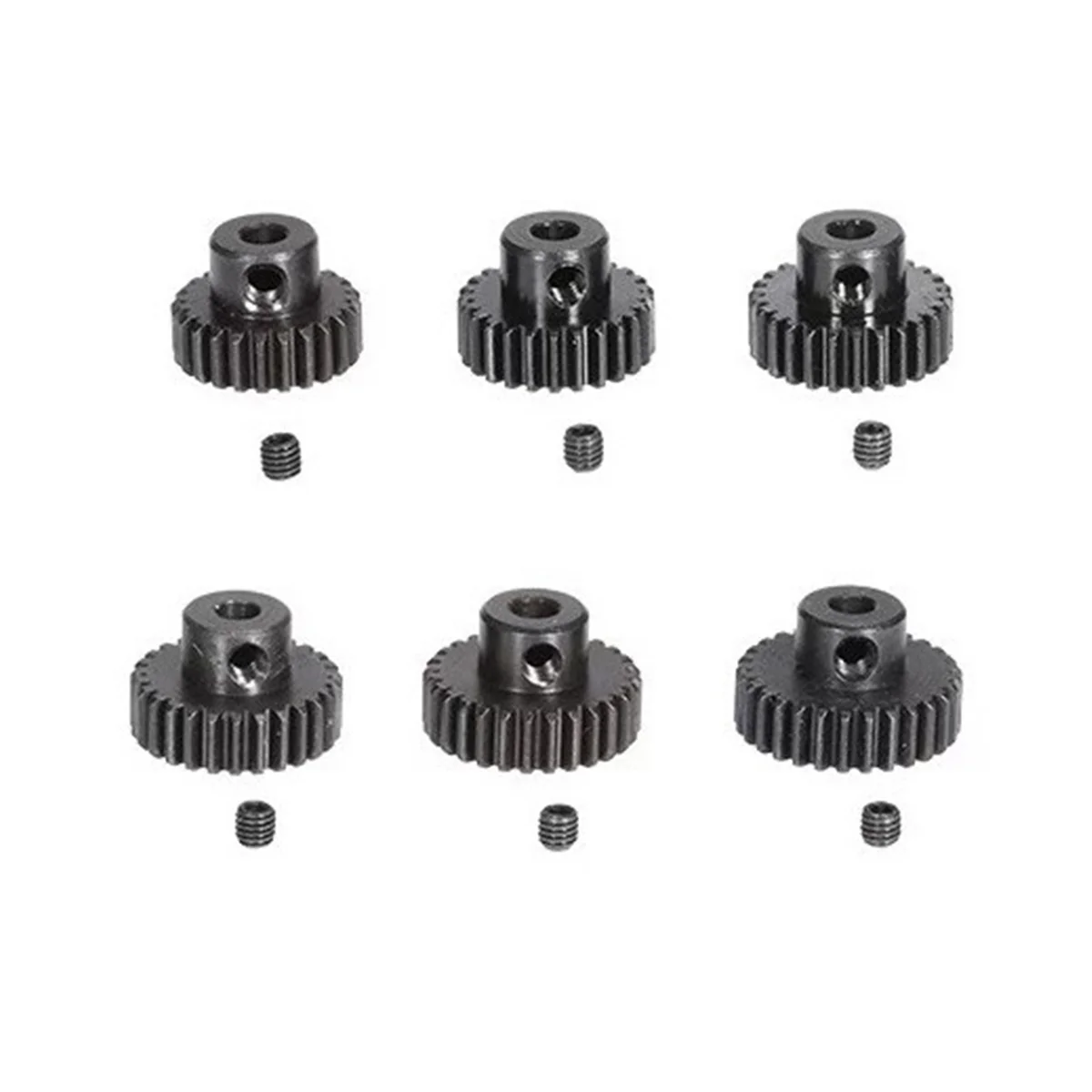 

Зубцы двигателя 24T,25T,26T,27T,28T,29T, диаметр отверстия вала двигателя 3,175 мм для автомобилей с дистанционным управлением серии 1/10 M0.53