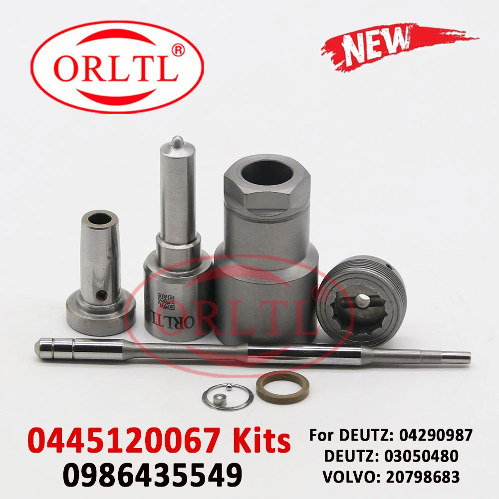 

ORLTL 0445120067 Diesel Injector Kits Nozzle DLLA146P1581 F00RJ01479 For 0 445 120 067 DEUTZ 04290987 20798683 VOLVO 20798683