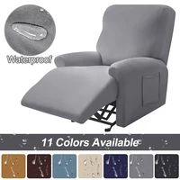 Waterproof Recliner Sofa Cover Non-slipMilk Silk Sofa Cover For Living Room Single Sofa Chair Couch Cover Armchair Covers Home 1