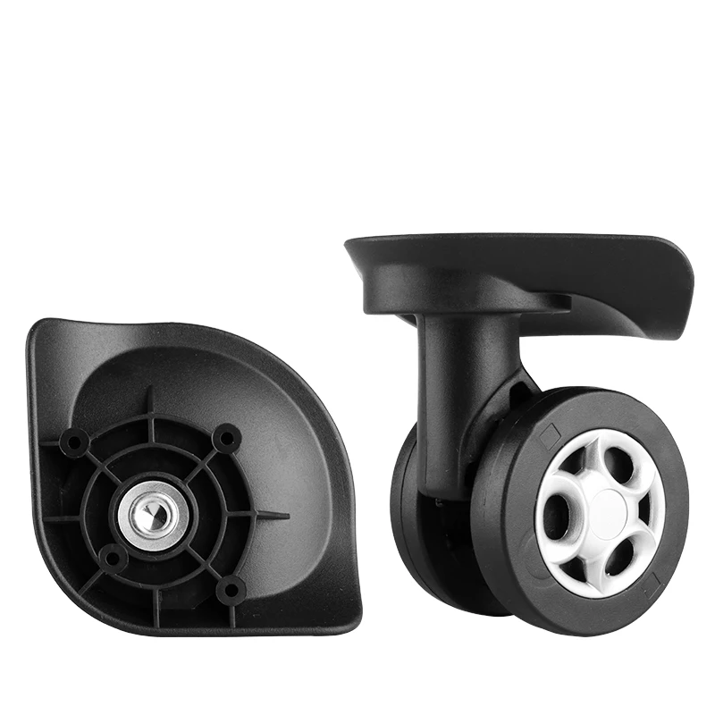 WX130 Suitcase Wheel Maintenance Pull Travel Rod Box Accessories Trolley Wheel Universal Replacement Shock-Absorbing Wheel