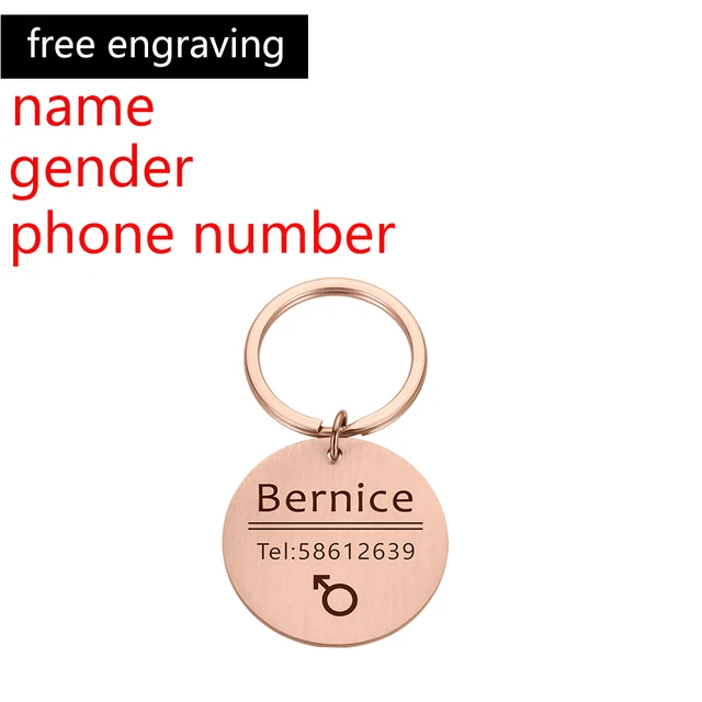 Rose gold-Round