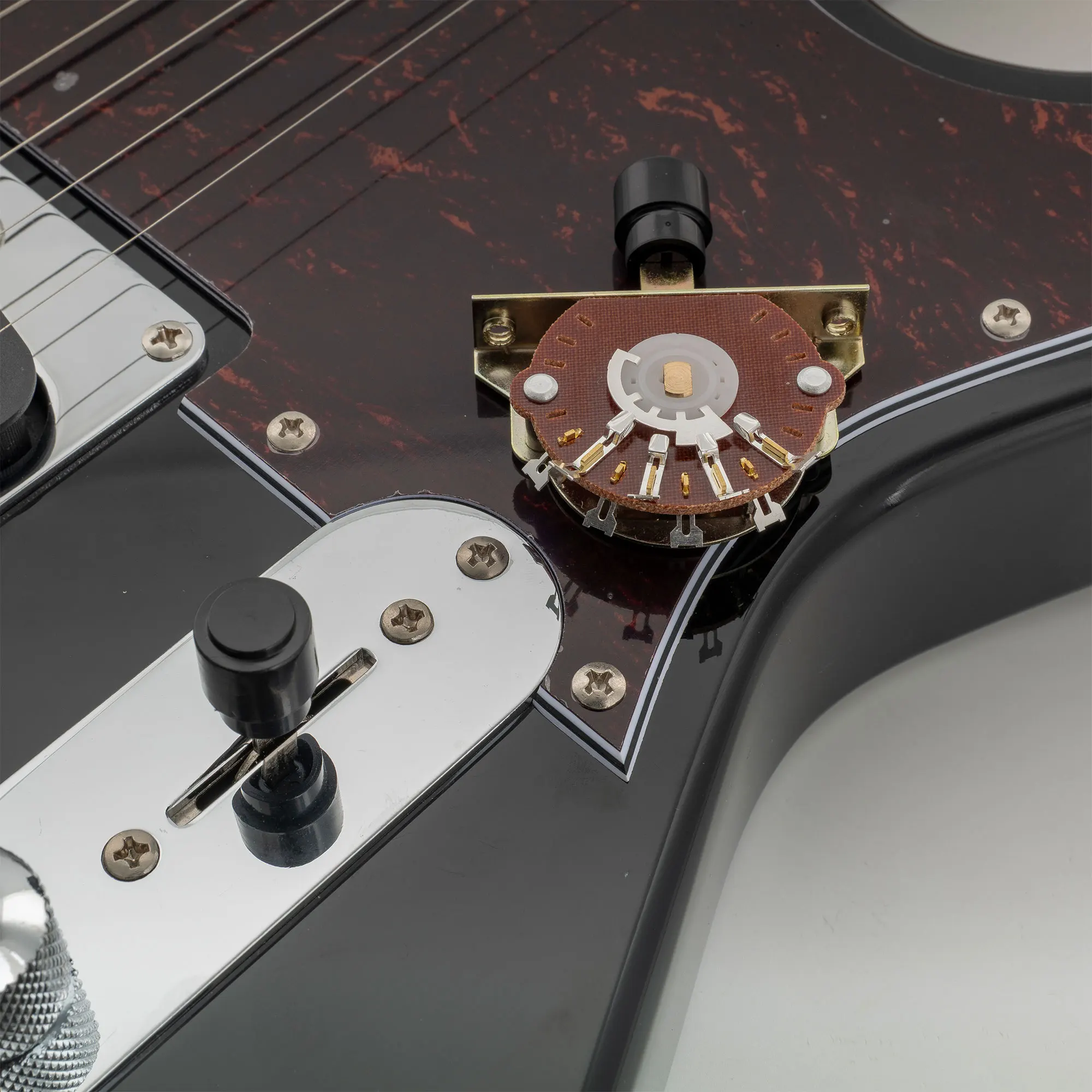 Musiclily Pro 3-Wege/4-Wege/5-Wege Tonabnehmer-Wahlschalter Hebel-Schalter für Tele-Style und ST-Style E-Gitarren – Detail 9