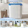Washing Machine, 14 20 28 40 Lbs Twin Tub, Laundry Compact Washer Spinner Combo With 40lbs Capacity, And 16Lbs Spinner Dryer 6