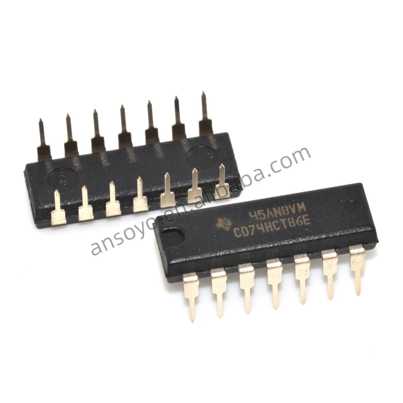 

5PCS CD74HCT86E Integrated Circuits IC DIP New Original