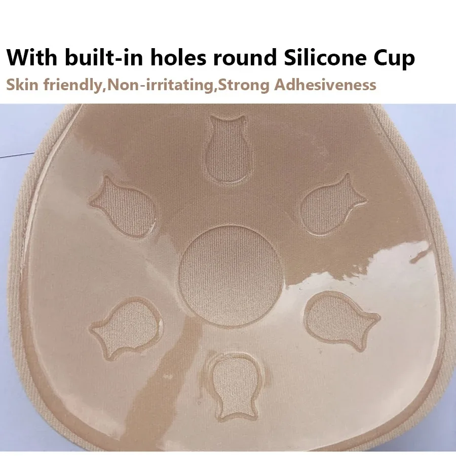 Women&lsquo;s Push Up Bras Self Adhesive Silicone Strapless Invisible Bra Reusable Sticky Breast Lift Tape Rabbit Nipple Cover Bra Pad silicone breast patch silicone nipple cover invisible stick on bra sticky bra bra pads inserts breast nipple covers silicone adhesive bra bra insert pads breast sticker