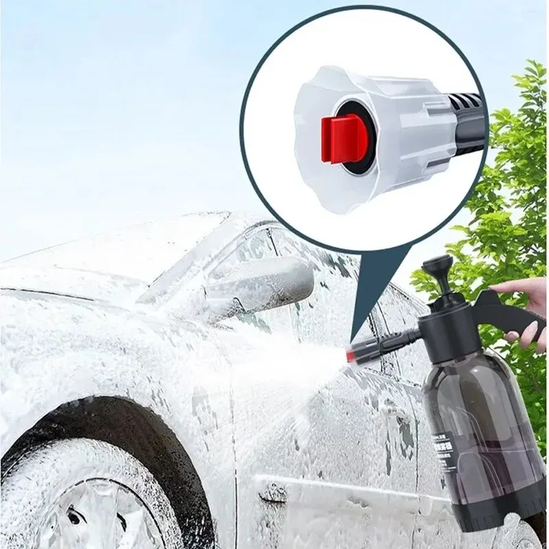 Auto Wash Spray Bottle Foam Hand Pump Foam Sprayer Wash Sprayer Car Air Pressure Spray Washer Nozzle Can Auto Window Cleaning 2