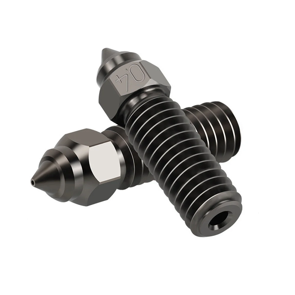 Creality k1 max ender 3 v3 ke 3Dプリンター用硬化鋼ノズル,ホット