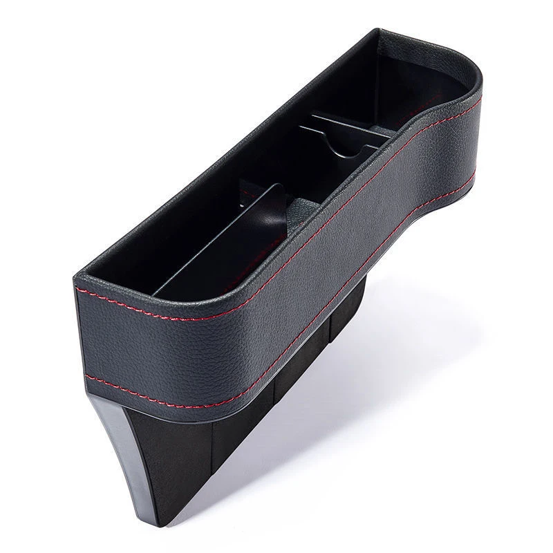 Car Seat Organizer Leather Car Cup Holder Seat Organizer Holder Auto Seat Gap Storage Box Organizer