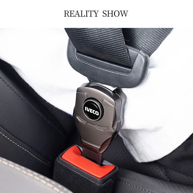 Car Seat Belt Clip Thick Insert Lock Buckle Extender Lengthening Safety Buckle For Iveco Daily IV V VI Van EcoDaily Accessories