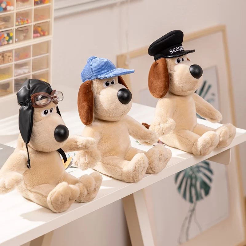 Original Wallace & Gromit Plushies Plush Toy Anime Cute Puppy Dog Stuffed Doll Kawaii Home Decor Xmas Gift Bag Pendant Key Chain