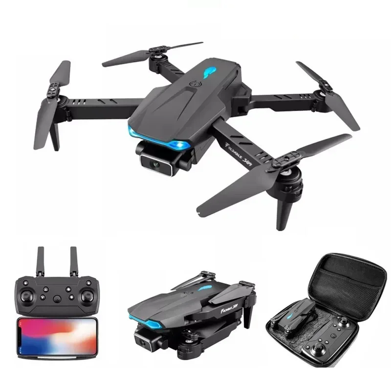 

S89 Pro Drone With 4K HD Dual Camera WiFi Fpv Visual Positioning Dron Height Preservation Rc Quadcopter Toy