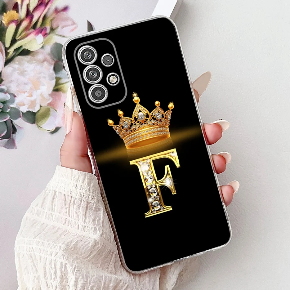 Luxury Crown Letters Soft Silicone Phone Case Cover