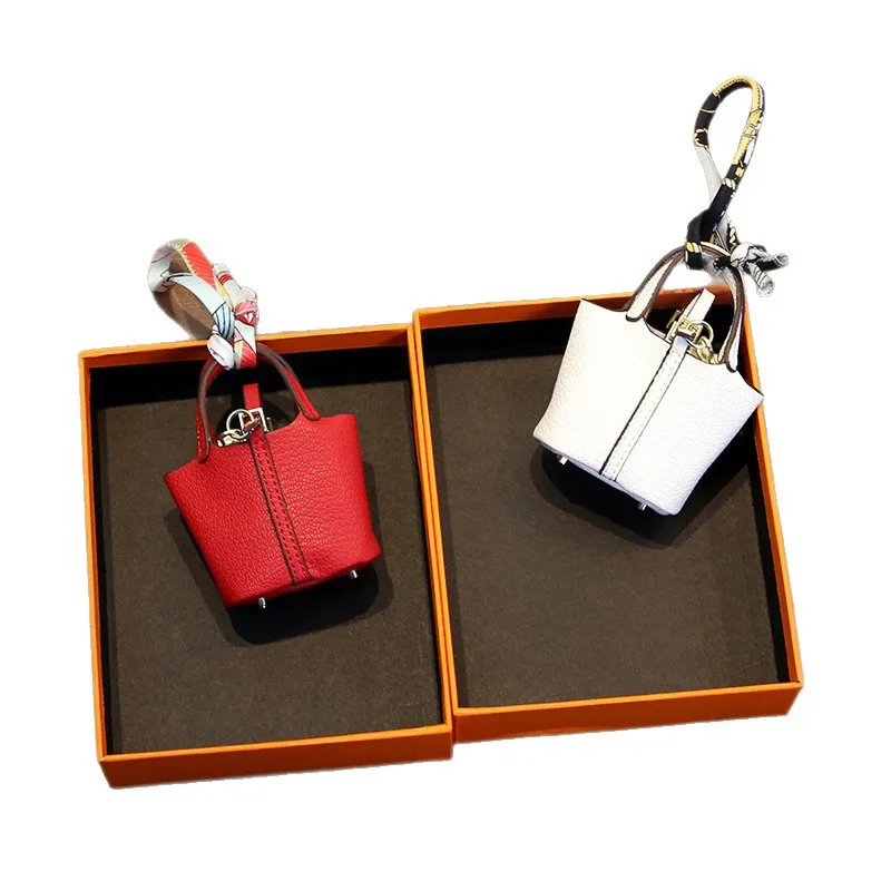 New Women's Mini Leather Multi Color Cute Small Wallet Lightweight Bag Pendant