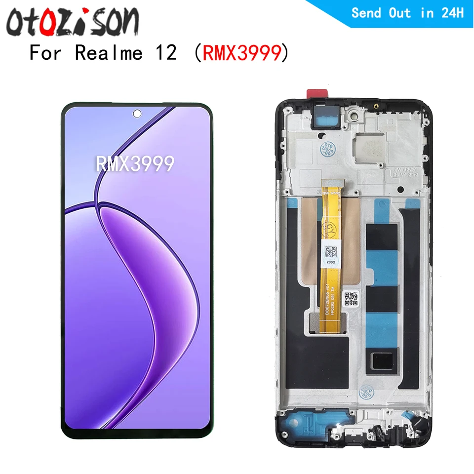 For Realme 12 LCD Screen For Oppo Realme 12 12X 12+ 12Pro 12Pro+