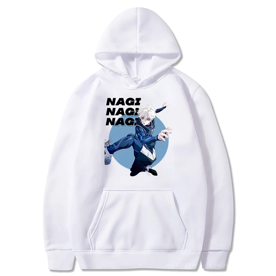 nagi5656ページ Seishiro Nagi Blue Lock Streetwear Hoodie | Anime Ape