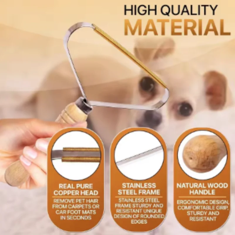 Portable Manual Pet Hair Remover Brush Lint Shaver Scraper Cleaning Tool for Carpet Wool Coat Clothes Lint Pellet Removal