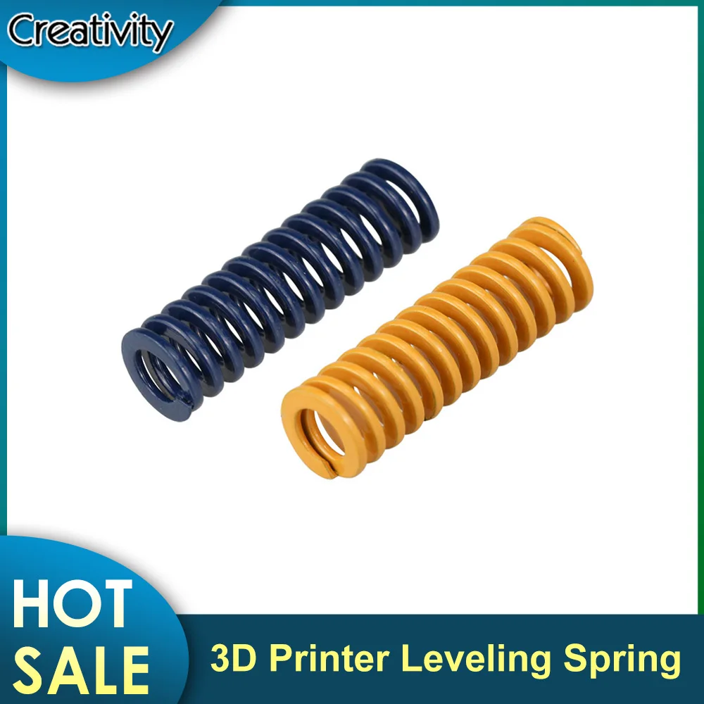 

Heated Bed Springs DIY Extrusion Spring Die Light Load Compression Spring CR-10 10S S4 Ender 3 MK8 3D Printer Parts