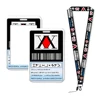 Japanese Style Hunter License ID Card Holders Lanyards Girls Door Card Case Hanging Rope Badge Holder Neck Strap Card Small Gift 2