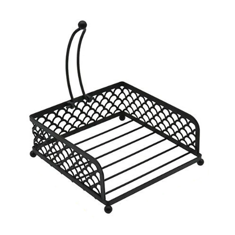 Paper Towel Holder Black Napkin Holder Napkin Holders For Table, Kitchen, Countertops & Outdoor Tables-Napkins Dispenser