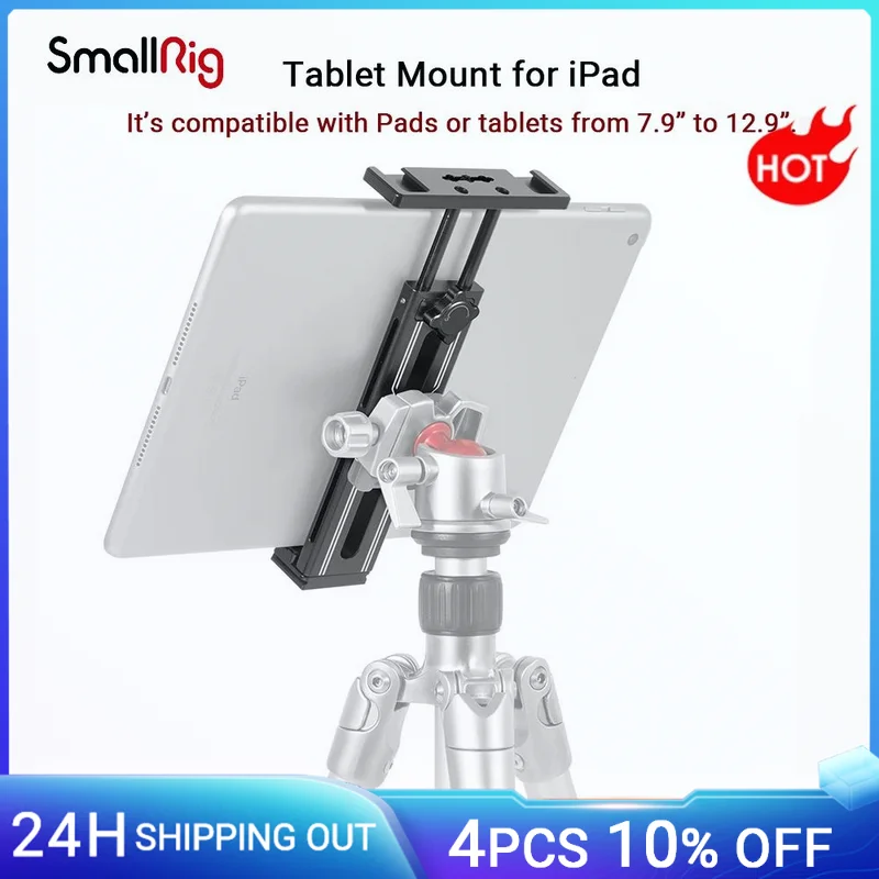 SmallRigHolderforiPadTripodMountAdapterwPlateforAcraSwiss