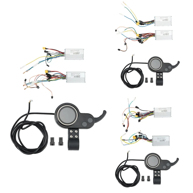 

JP Brushless Motor Controller With LCD Display Panel For Electric Bike Scooter Stall Speed Controller